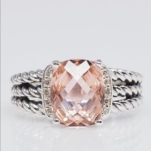 DAVID YURMAN MORGANITE RING